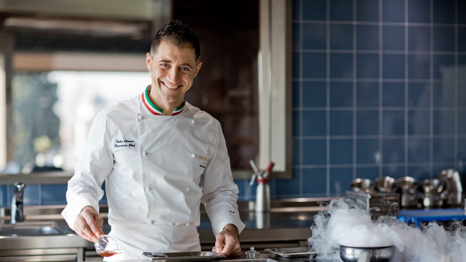 Lo chef Fabio Ciervo